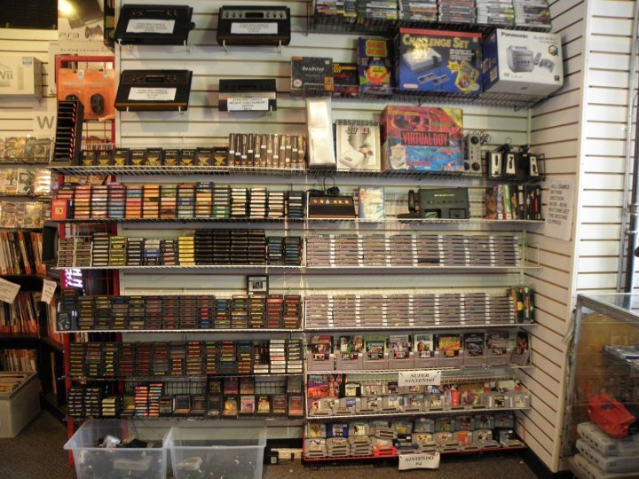 Game store inventory at GameZone